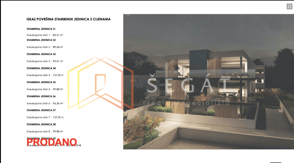 Prodej luxusních apartmánů několik metrů od moře Chorvatsko - 16