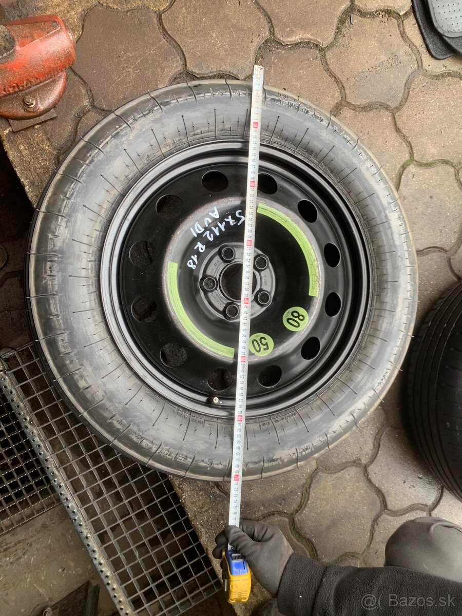 Predám do Audi rezervné koleso tenké dojazdove - 16