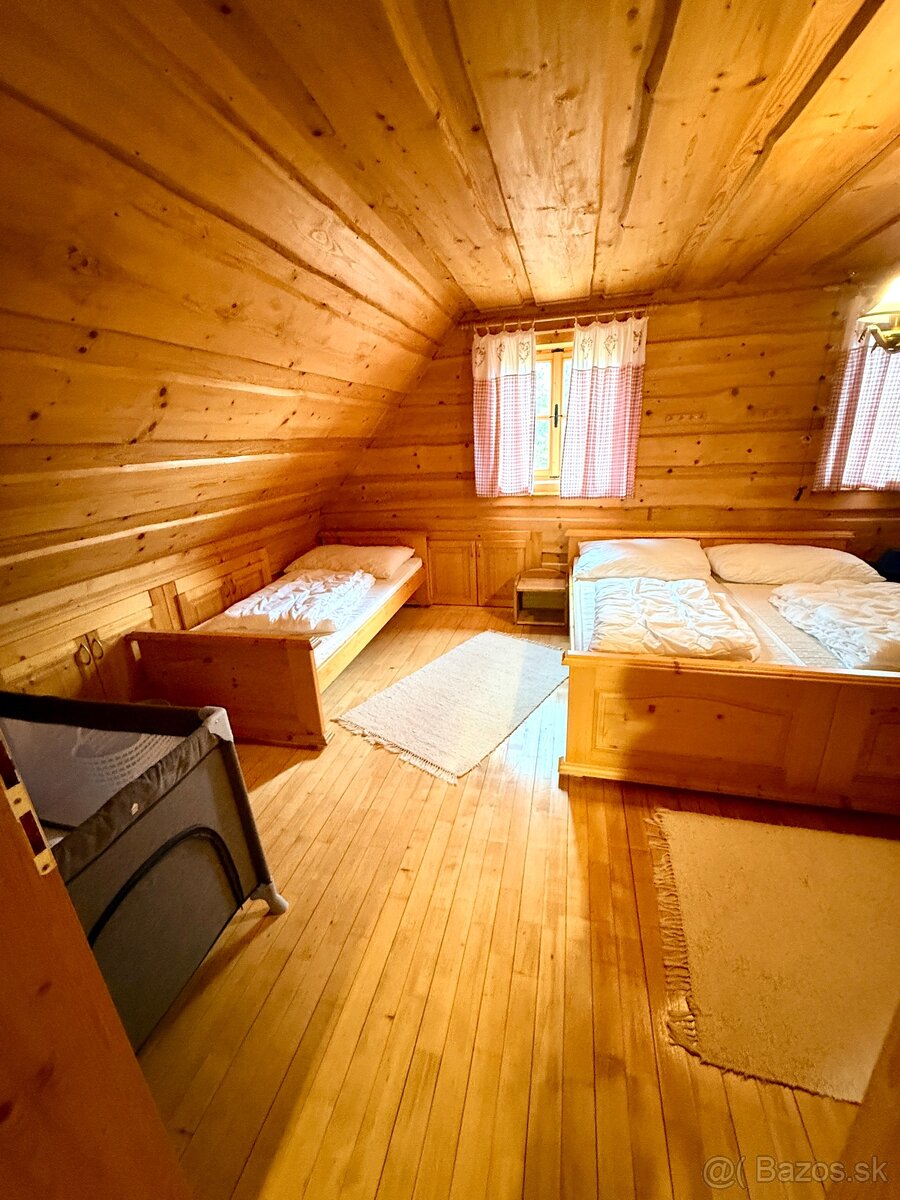 Zrubová chata Slanica osada - 16