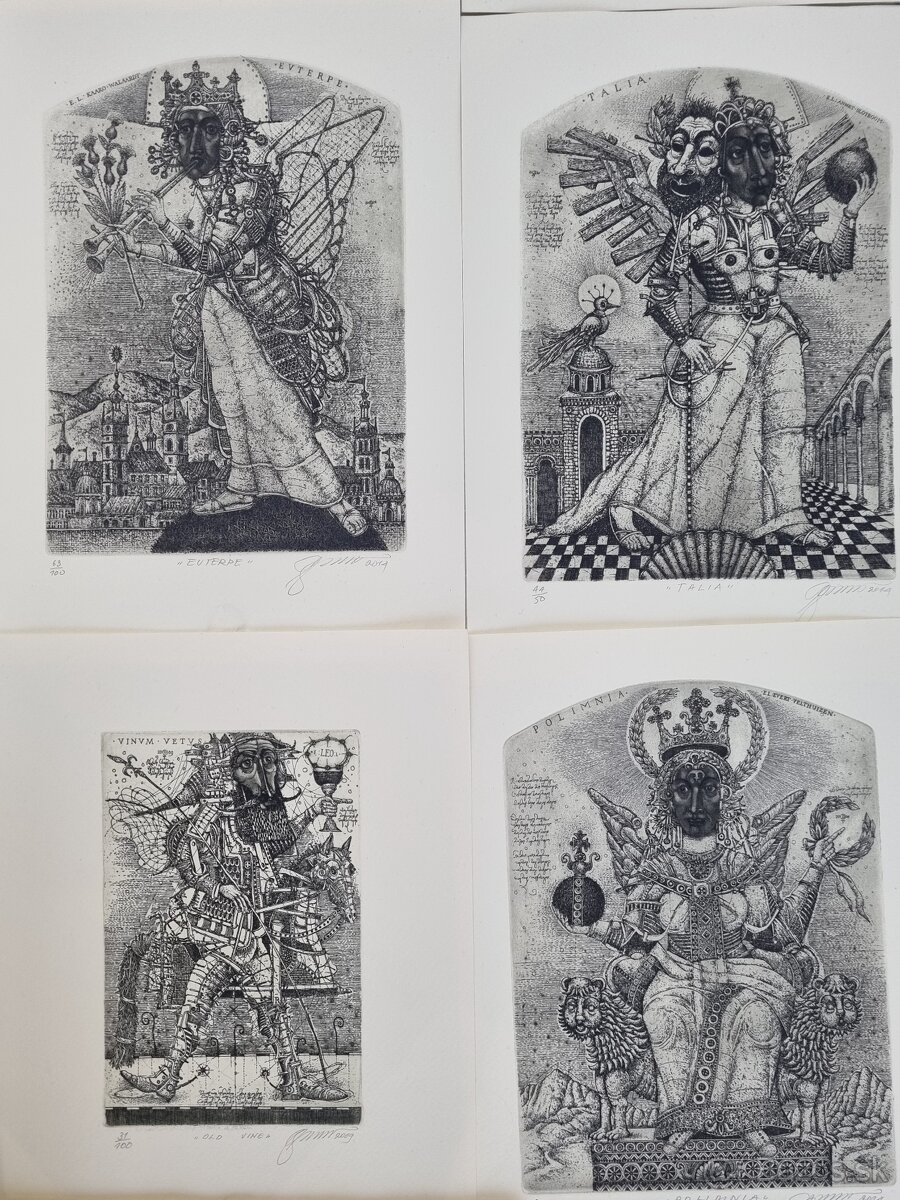 Predám grafiky-od rôznych autorov. - 16