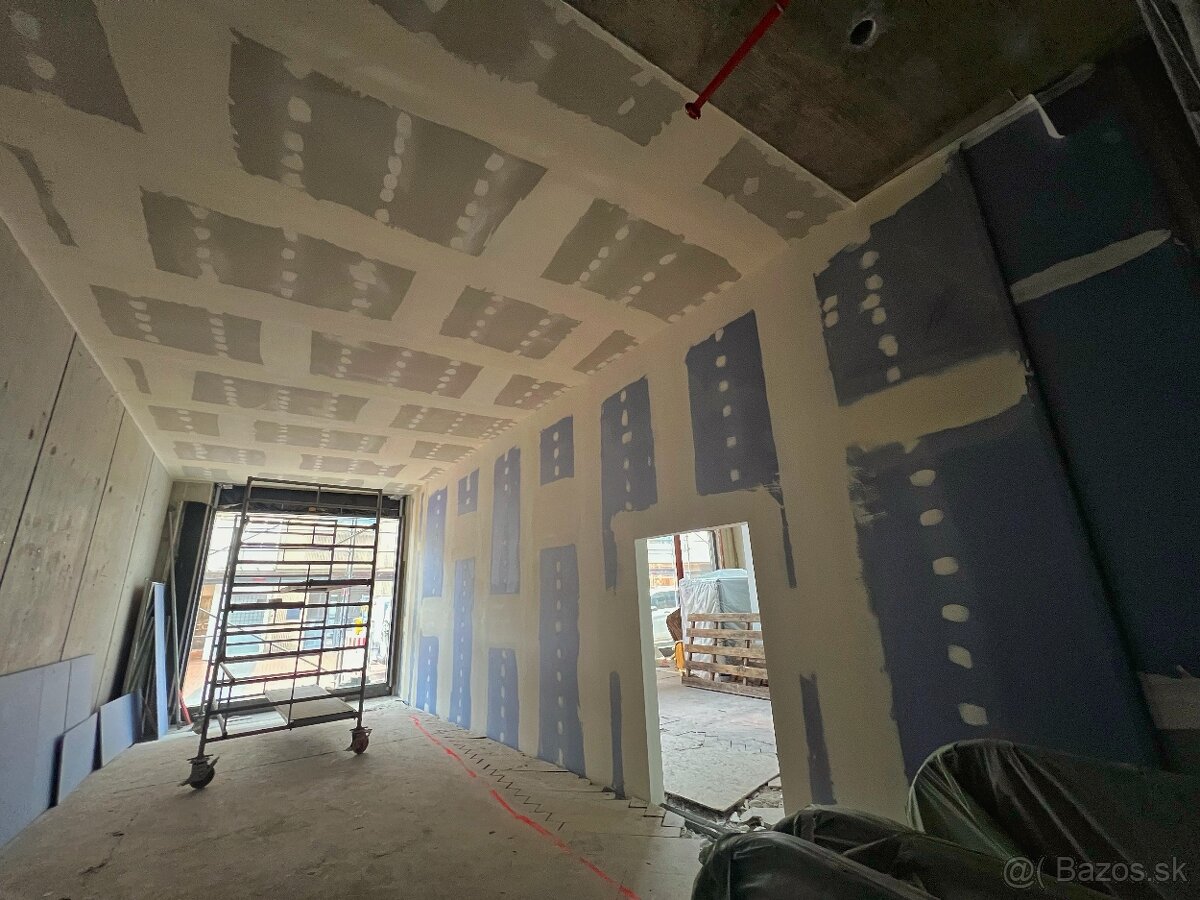 Sádrokartónové práce, dekoračné omietky - 16