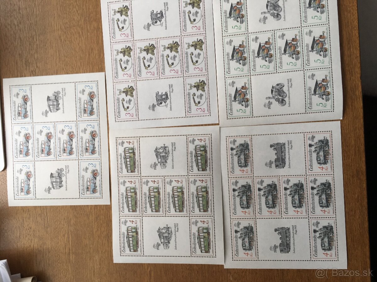 Predám tieto aršíky z Československa - 16