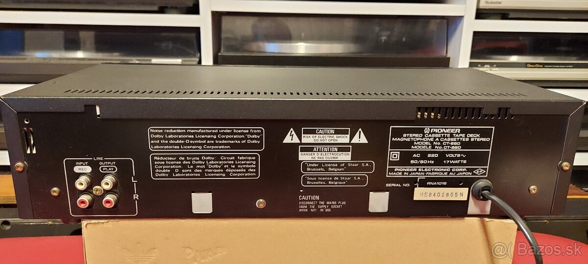 Predám deck Wega, Pioneer a Akai - 16