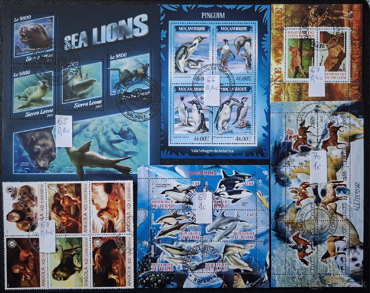 Postove znamky 5 (91poloziek) - 16