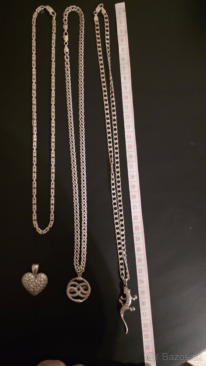 Strieborné sety šperkov ag925 puncované - 16