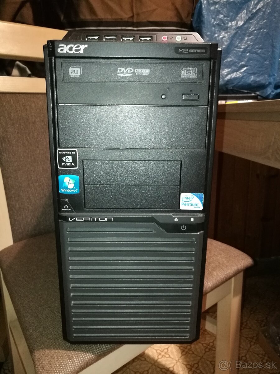 PC Acer Veriton. 250 GB. Windows 7 PRO. - 16
