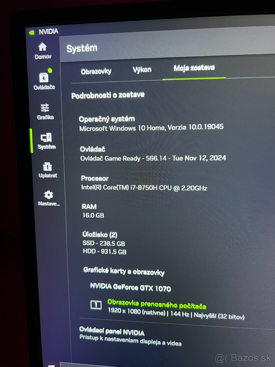 Herný notebook ASUS ROG STRIX SCAR II GL504GS - 16