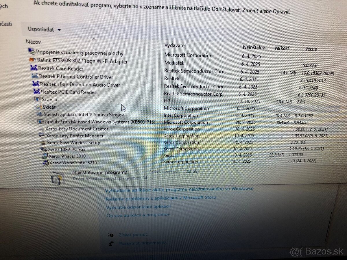 Predám kompaktný PC HP pro 3520 zabudovaný v monitori - 16