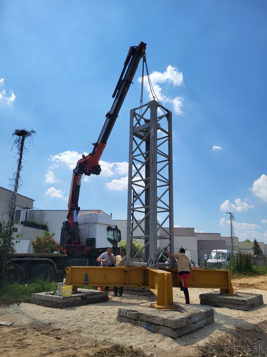 Vežový Stavebný žeriav FM 1345 TLX - 16