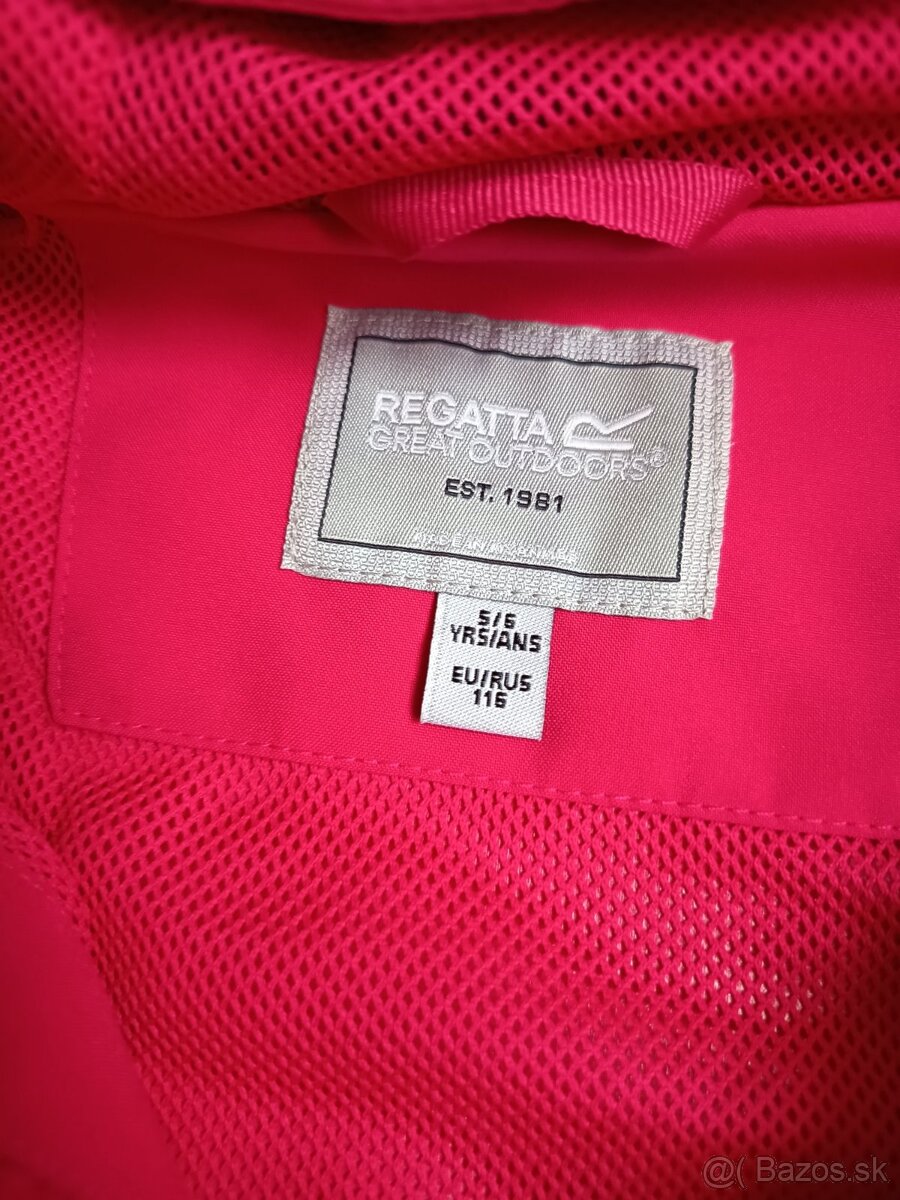 Nova outdoorová bunda 5-6 rokov Regatta - 16