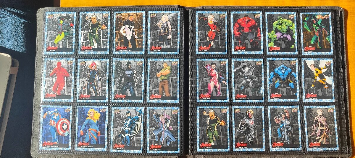 Marvel zberatelské karty - 16