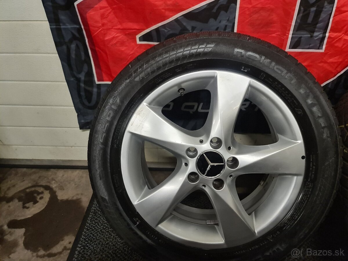 5x112 R17 M.B- VITO,V,VIANO + ZIMNE PNEU 225/55 R17 - 16