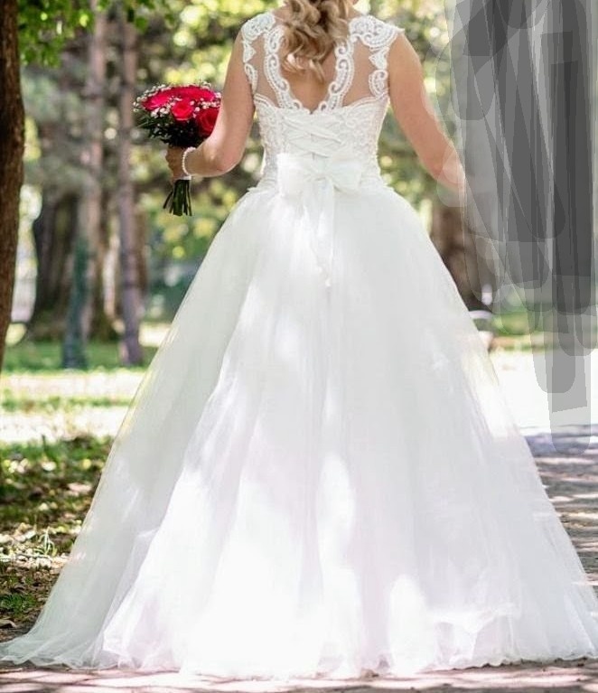 Svadobné šaty 36-38,S-M - 16