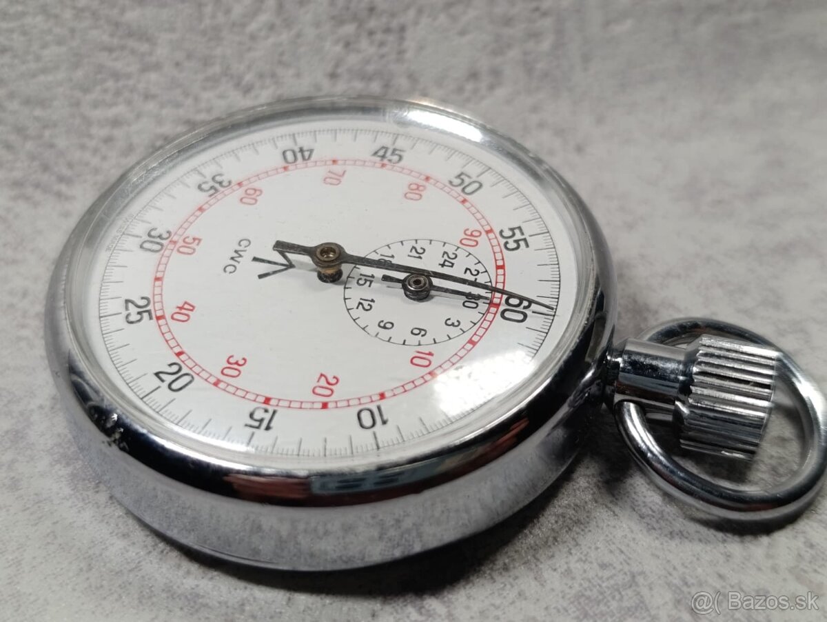 Vojenské kapesní stopky CWC pro britskou armádu. - 16