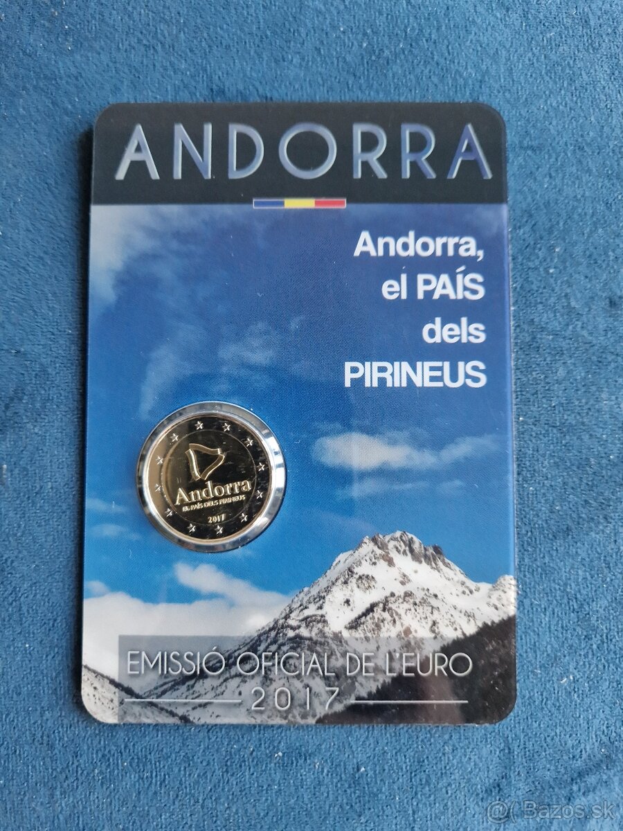 2eur.sk - pamätné 2€ euro Andorra - Proof + BU - 16