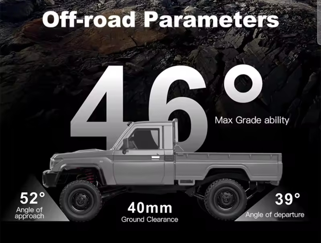 RC auto Toyota Land Cruiser 1:12 - 16