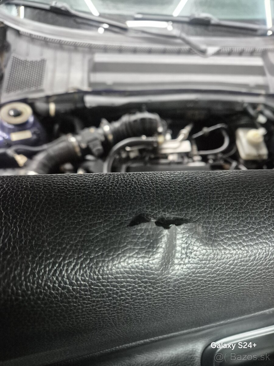 Passat B6 sedačky koža + alcantara top stav - 16