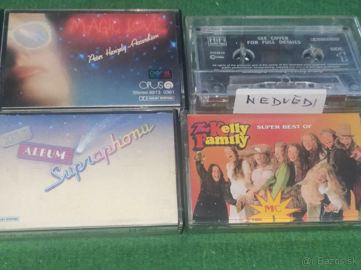 Staré československé originálne MC audio kazety - 16