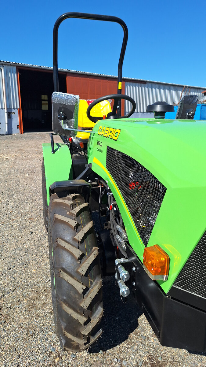 NOVÝ malotraktor CABRIO 26 LD Šálek Comfort - 16