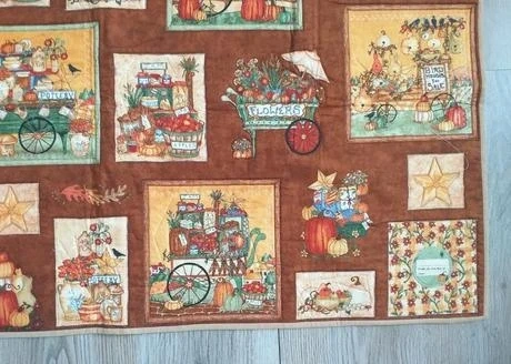 Handmade látkové patchwork kabelky, taštičky, quilty - 16