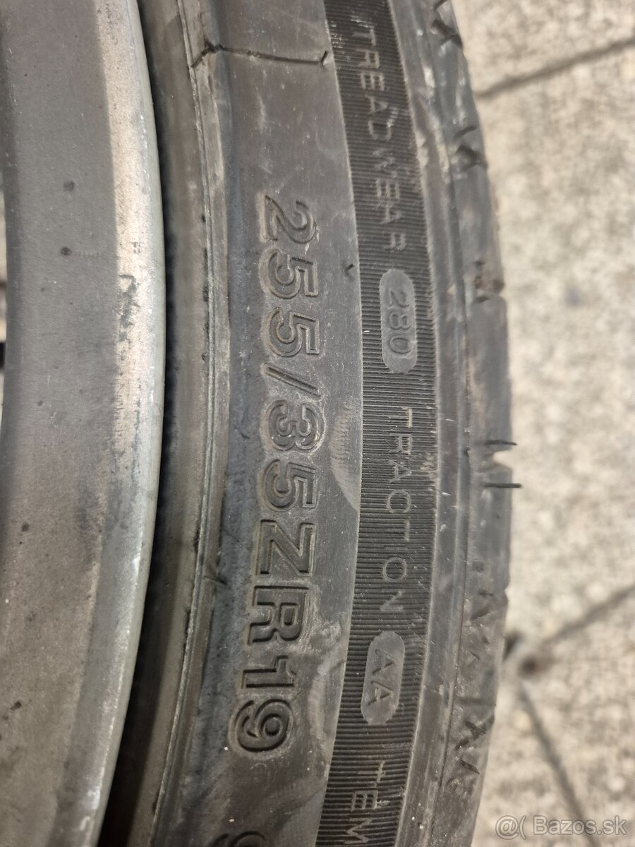 Predám elektróny 5x112r19 s pneu 255/35r19 - 16