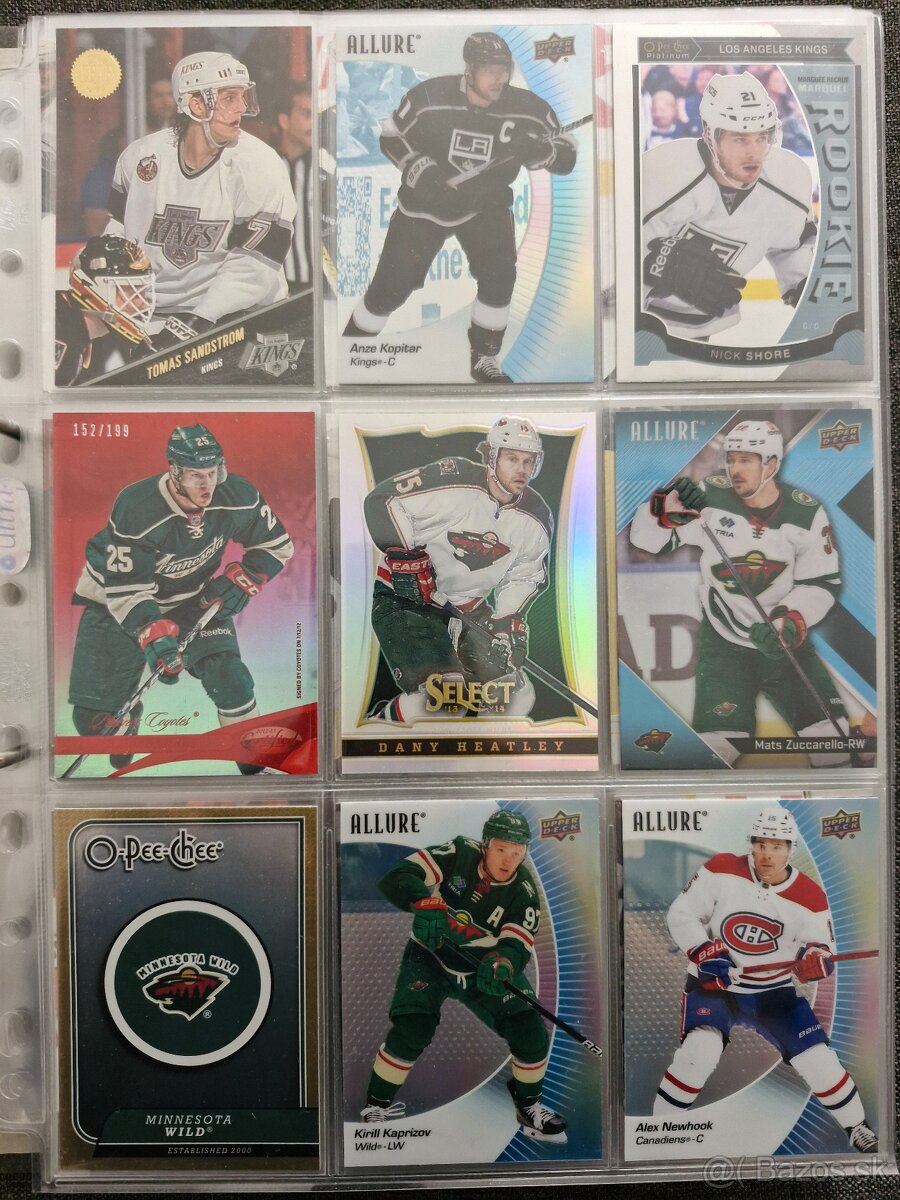 Mix hokejových kariet NHL - 16