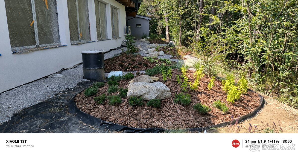 Záhrada zelená strecha rizikové rezanie stromov - 16