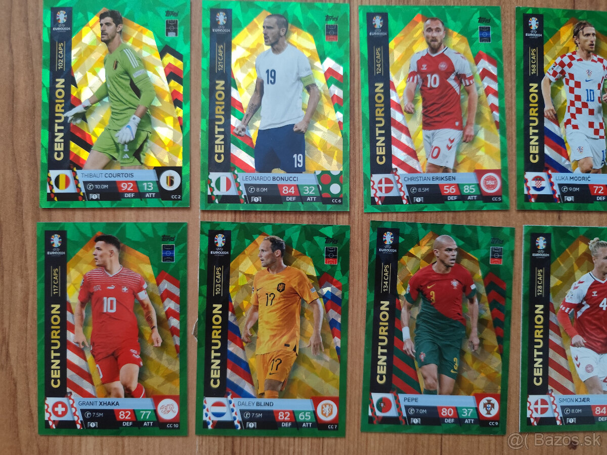 Euro 2024 Futbalové kartičky Match Attax - Paralelky - 16
