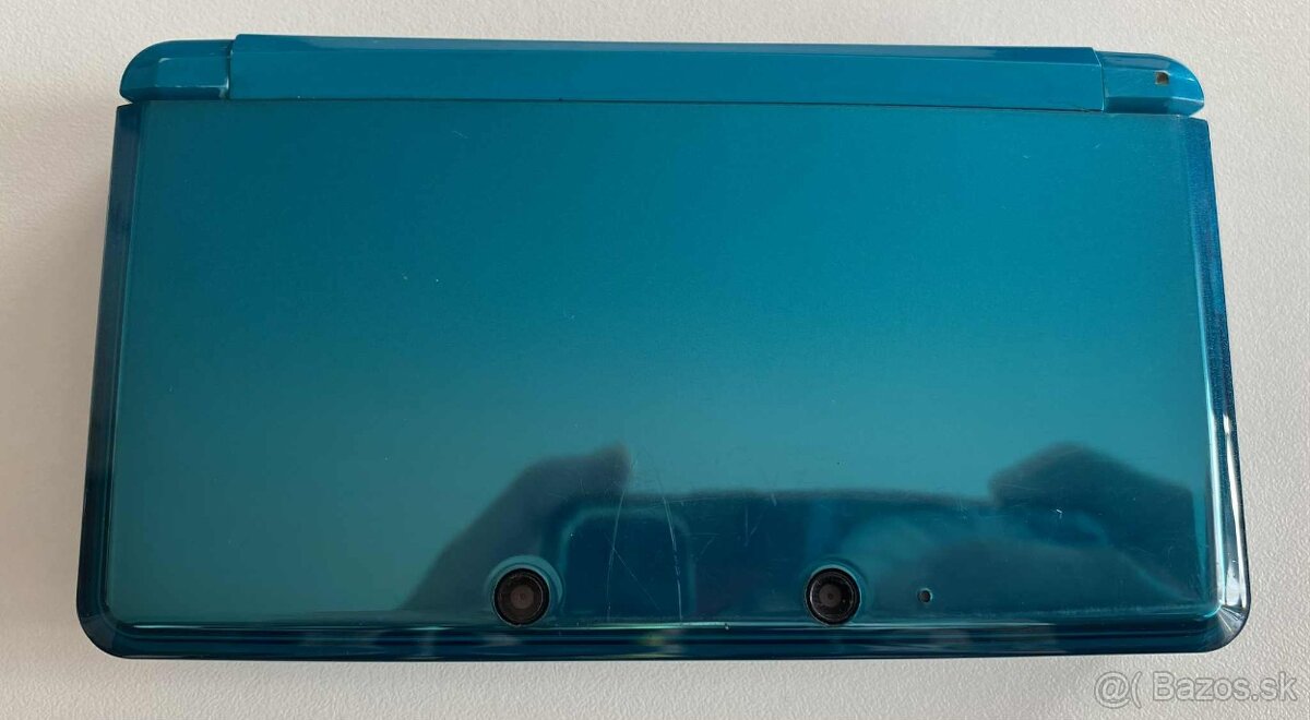 Nintendo 3DS Aqua Blue + 64gb - 16
