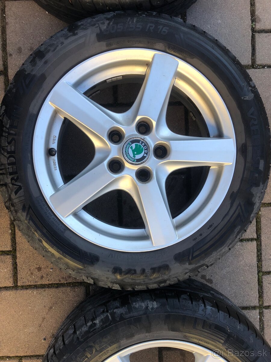 Letné pneuatiky 205/55r16 + elktrony - 16