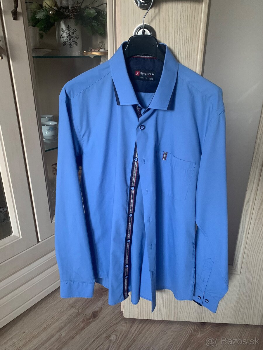 Pánske košele veľkosť S - 16