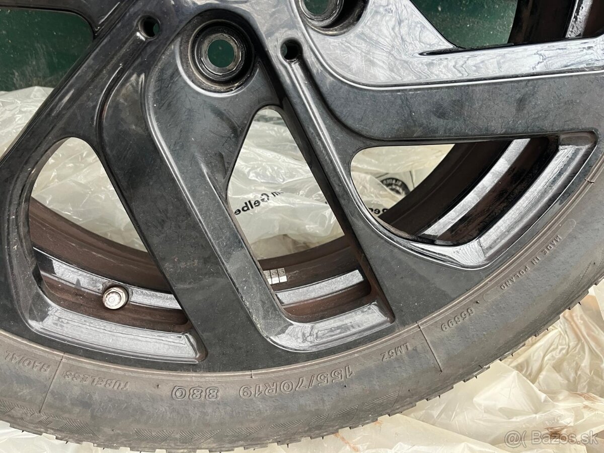 Komplet sada zimných pneumatík na originál BMW hliníkových - 16