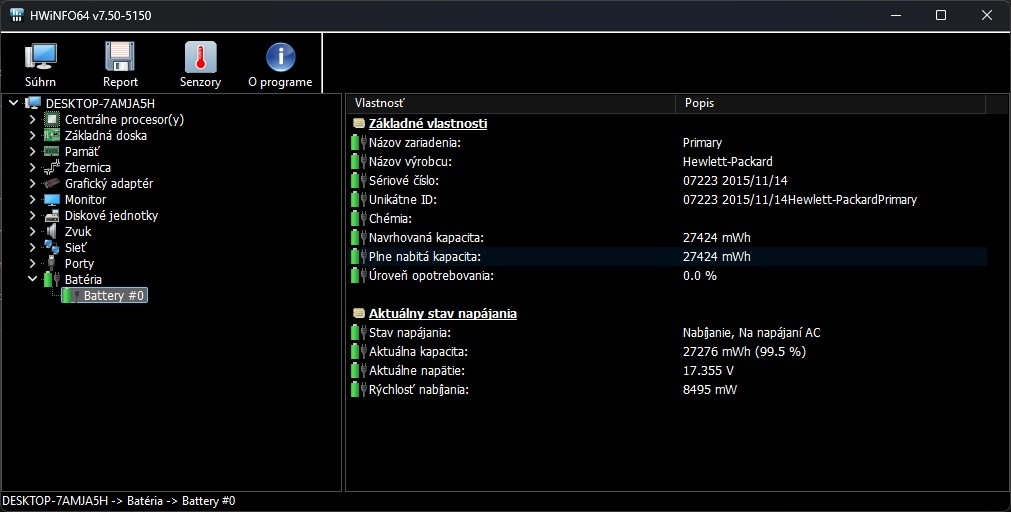 HP Probook 450 G3 /Intel Core i5-6200U/8GB RAM/HD/256GB SSD - 16