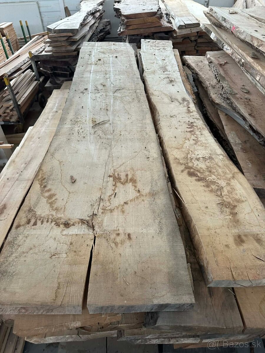 Vysušené jaseňové fošne, jaseňové rezivo, jaseň - 16