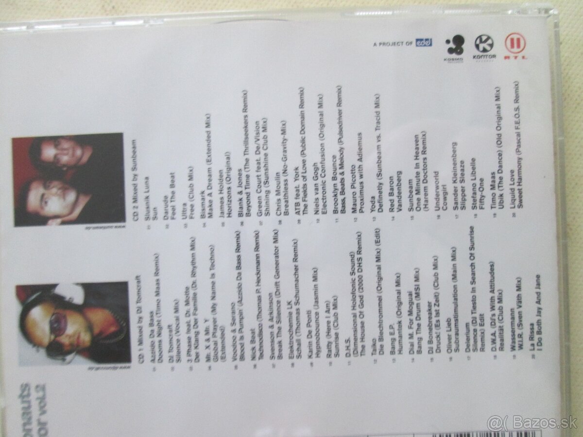 dance max 14,17 ,just the best 5,fetenhits 2001,trip to mars - 16