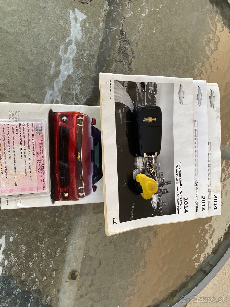 Camaro 3.6 benzin V6 volať 0905605352 - 16