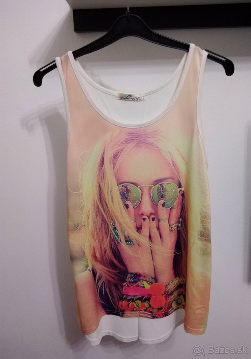 Crop top blúzka nová,ostatné oblečenie - 16