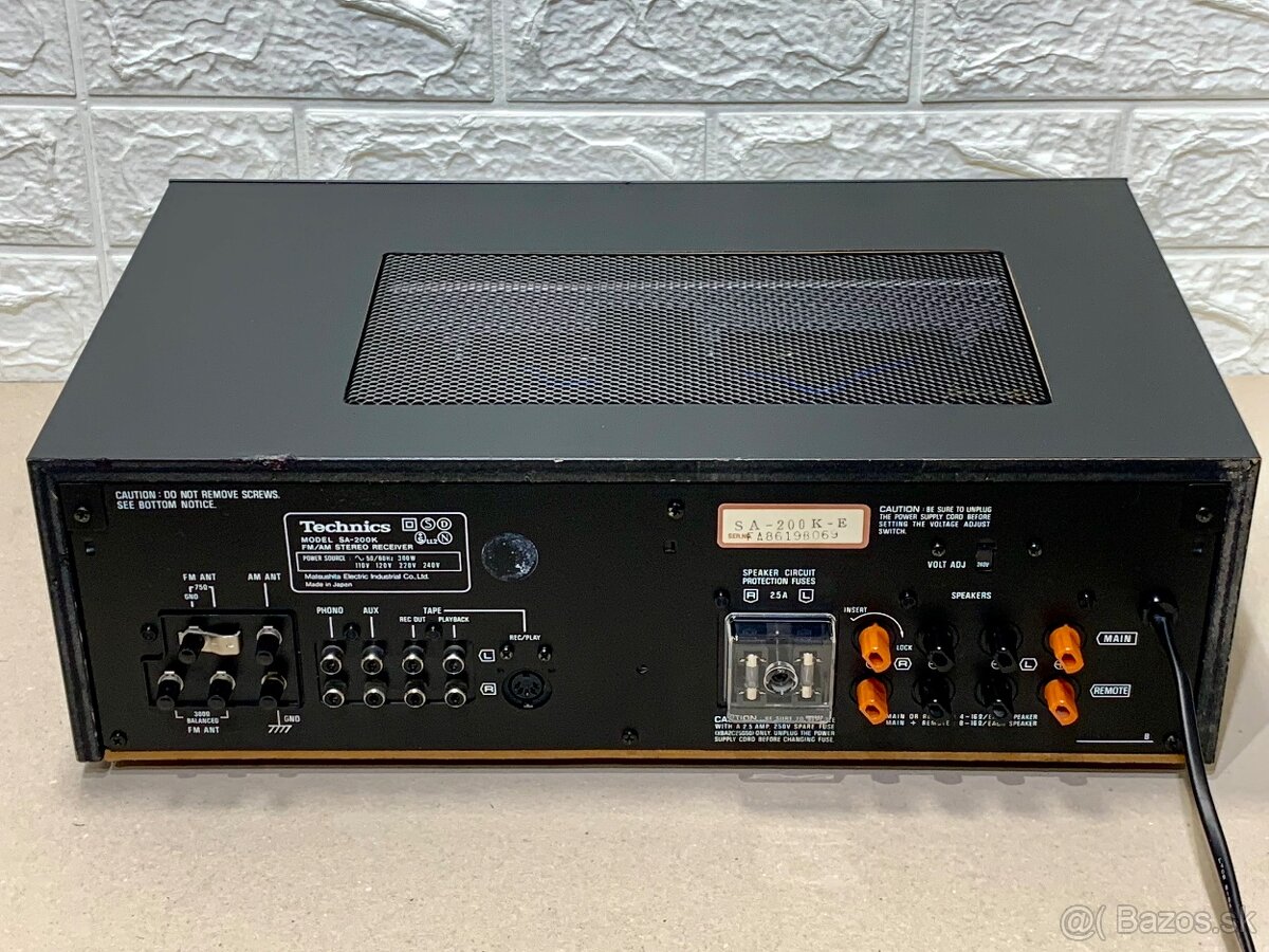 Technics SA-200K …. Stereo Receiver - 16