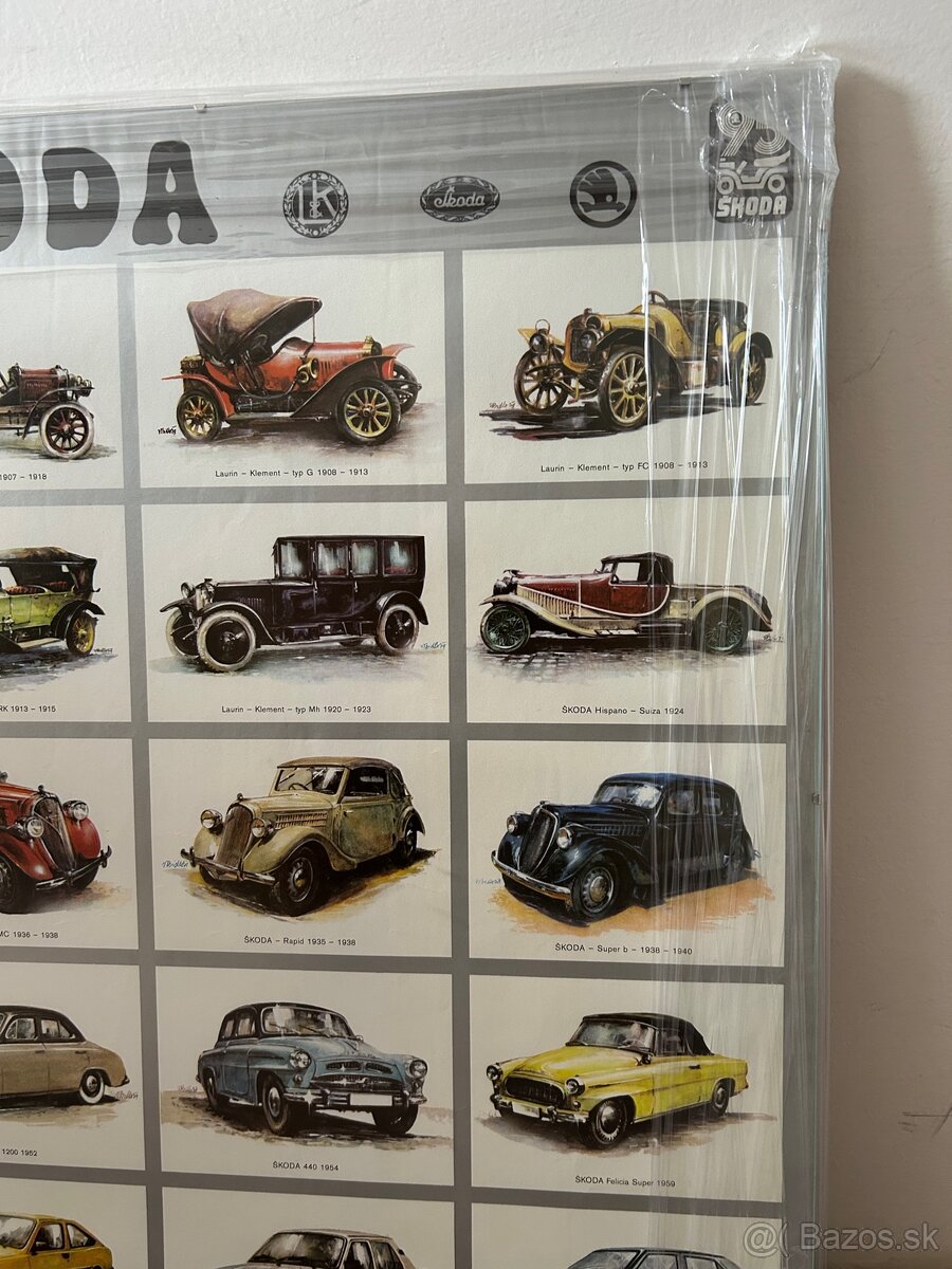 Retro plagáty v rámoch - 16