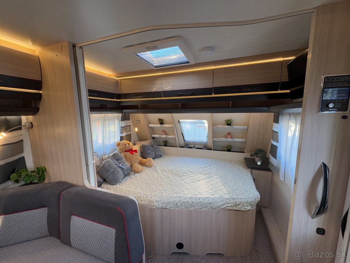 Hobby 545 KMF De Luxe Edition Klima, Markiza, Solar 380W - 16