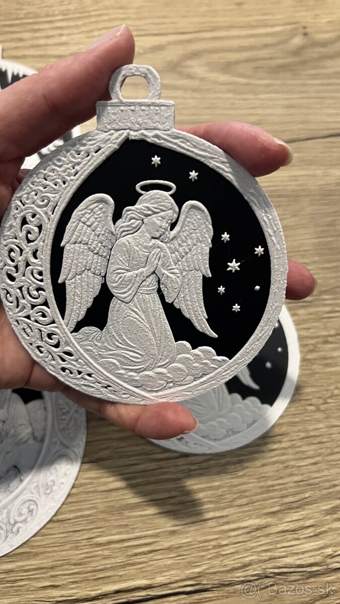 3D tlačené vianočné ozdoby - 16