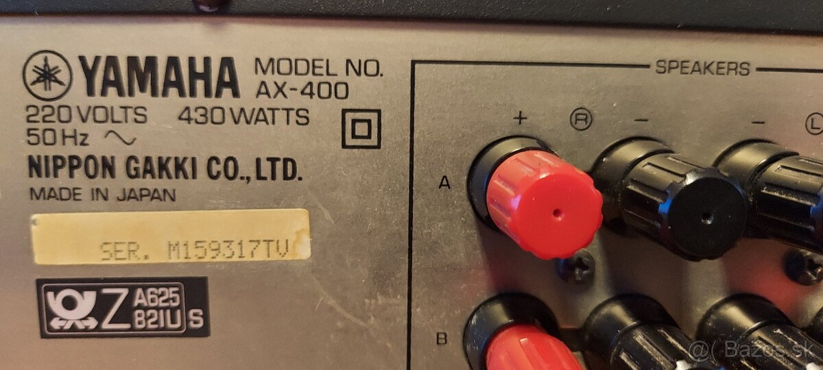 Predám zosilovače Sony, Yamaha a Denon - 16