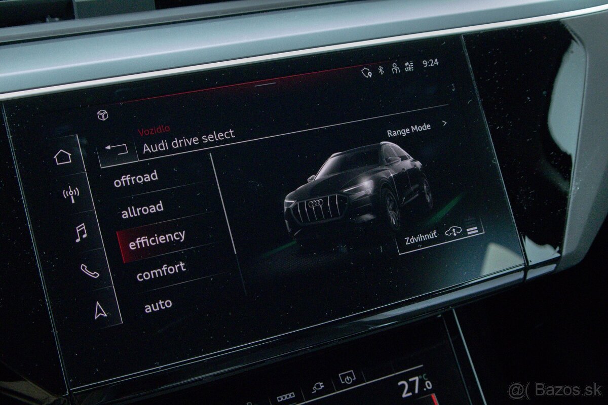 Audi E-tron Sportback 55 -2023/38tis. KM- Quattro -NEBÚRANÉ - 16