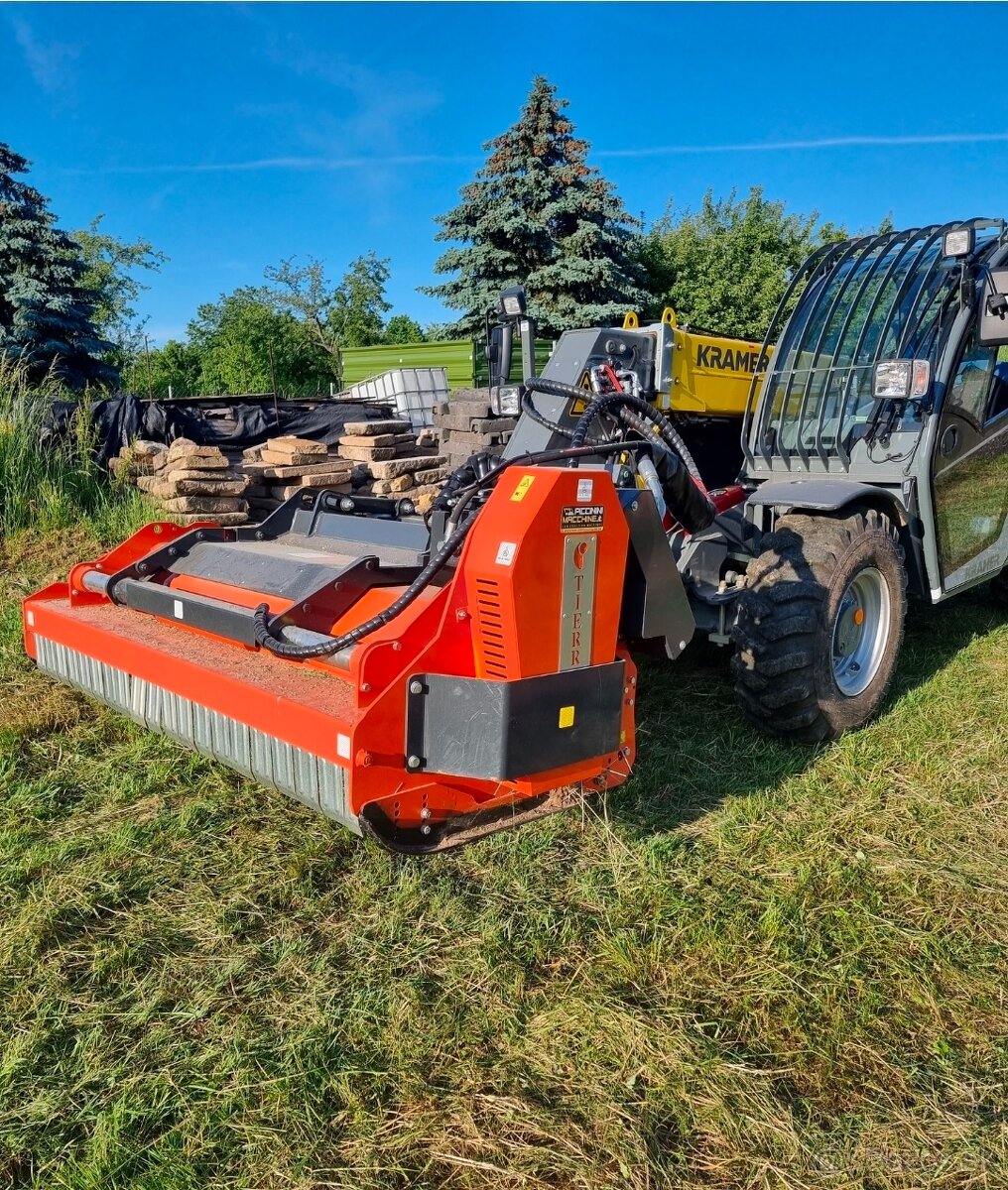 mulčovač hydraulicky na nakladac freza kosacka - 16