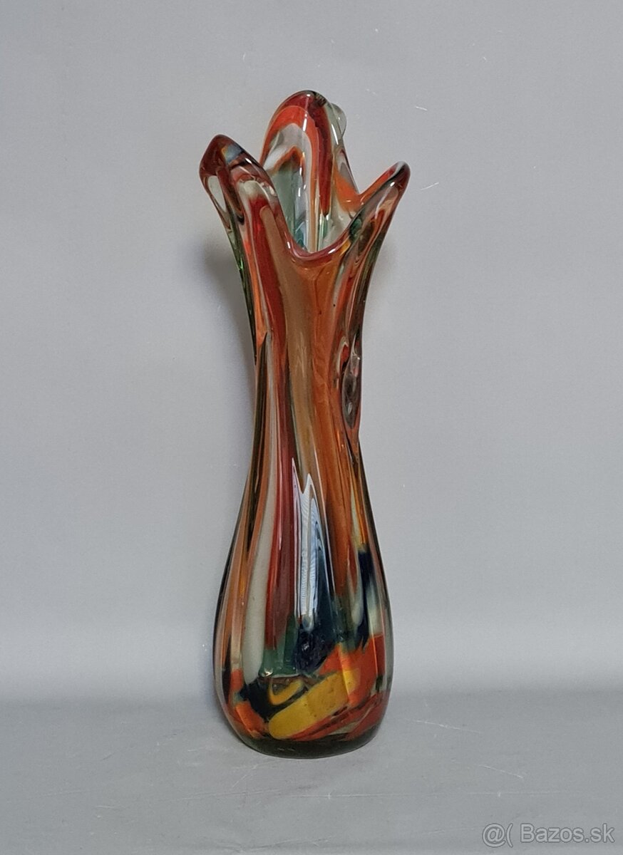 Retro dizajnové sklo - Vázy - 16