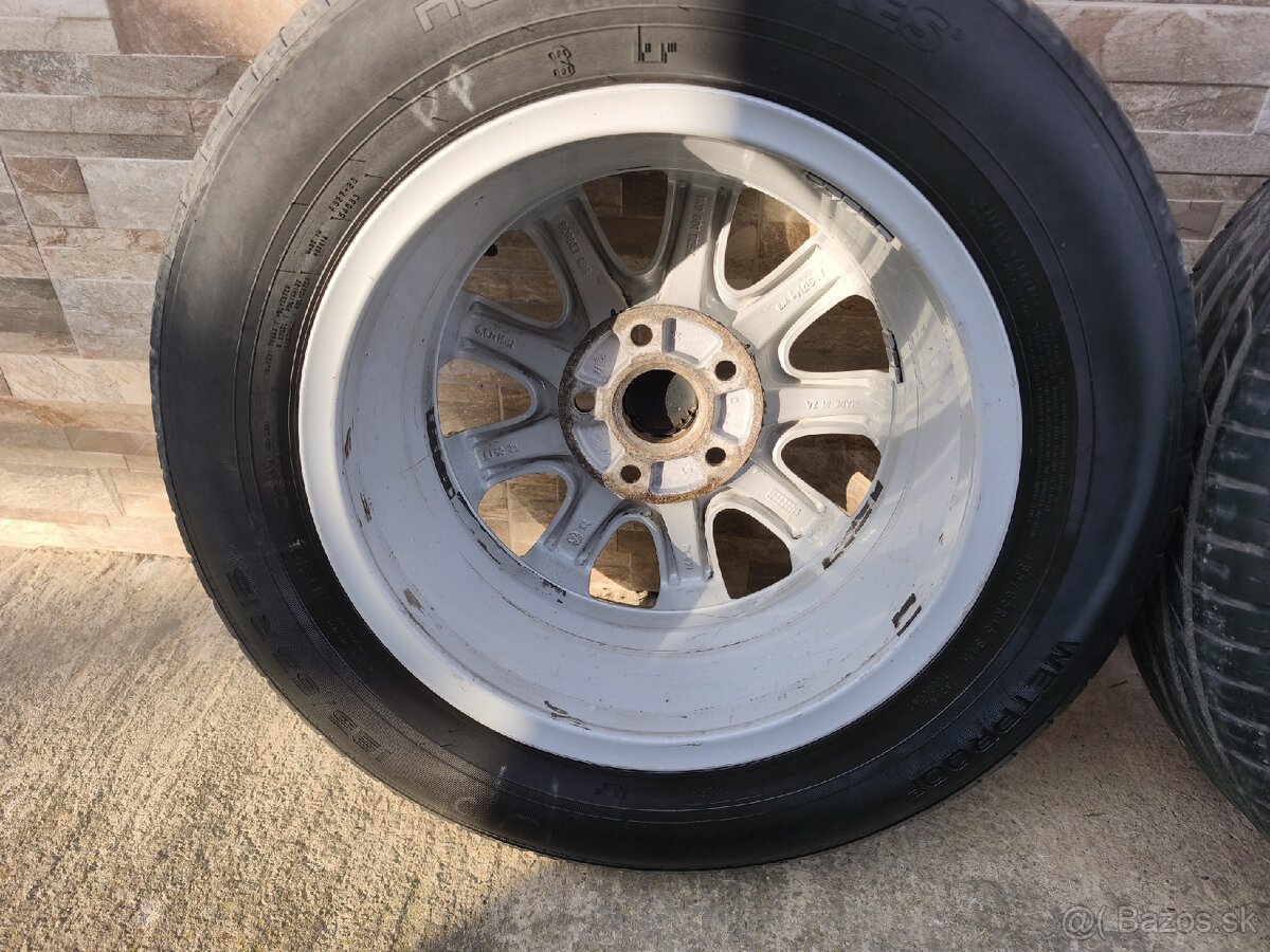 Predám elektróny golf 5 5x112 r15 - 16