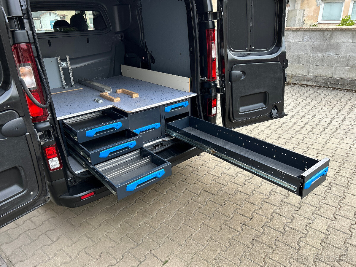 Renault Trafic 5 miest, dvojitá podlaha SORTIMO, DPH - 16