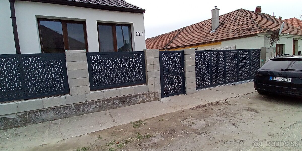 Brány , bránky , ploty - oceľ, nerez , corten - 16