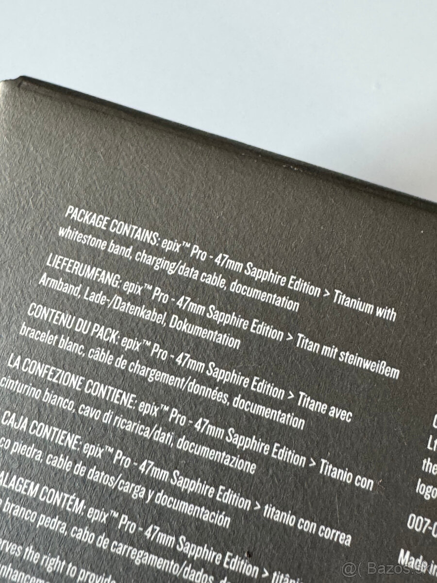 Predám Garmin Epix Pro (Gen2) - 47 mm Sapphire Titanium - 16