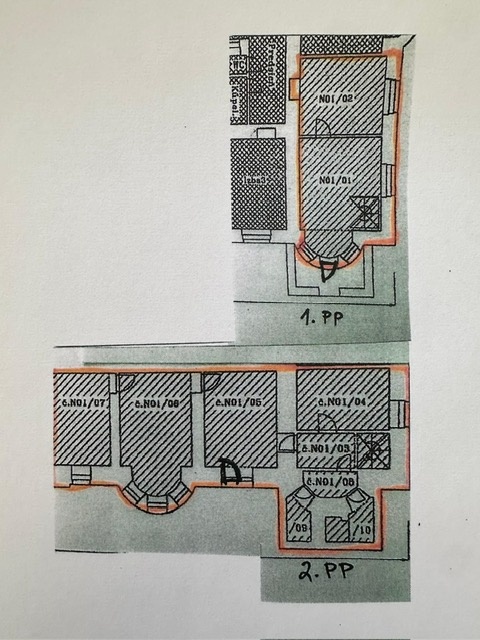 Prenájom kancelárií, cena 8,60eur/m2 - 16